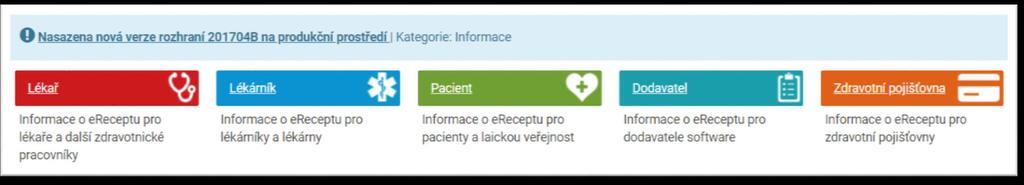 16 Před nasazením nové verze ereceptu 19. 4.