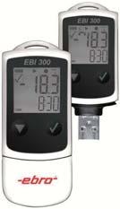 XI. Monitoring teploty teplotní záznamníky pro transport, skladování potravin, léků a biologického materiálu v laboratořích, lékárnách a zdravotnických provozech EBI 300 USB teplotní záznamník Včetně