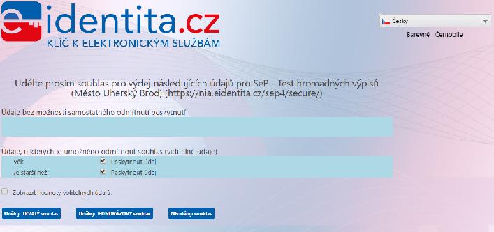 Poskytovatel služby