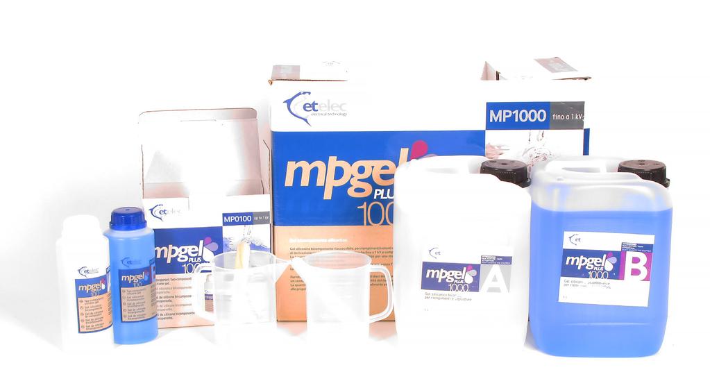 Dvousložkové zalévací gely - MPGEL 551 MPGEL - 100 1 litr (2x láhev 0,5l) 552