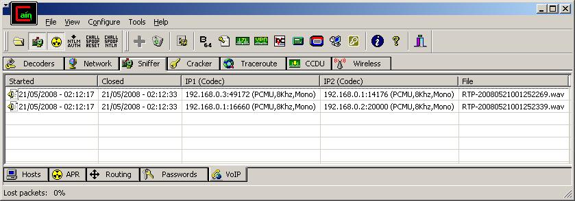 Obrana proti zjišťování nastavení je obtížné, protože ústředna musí zpracovávat SIP dotazy a odpovídat na ně. Oddělení provozu VoIP sítě od datové sítě pomocí VLAN je doporučená metoda ochrany [16].
