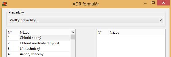 Nyní je postupujeme stejně jako u vytváření ADR formuláře do českého jazyka.
