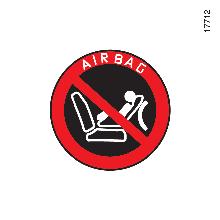 BEZPEÈNOST DÌTÍ (pokraèování) 4 5 VÝSTRAHA Je zakázáno instalovat dìtskou sedaèku zády ke smìru jízdy na sedadlo pøedního spolujezdce, pokud je vozidlo vybaveno airbagem