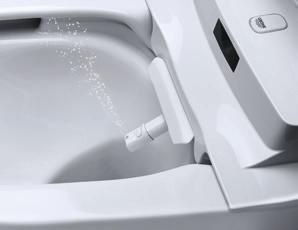 nečistoty žádnou příležitost se usadit. Hygienická glazura HyperClean likviduje až 99,9 % bakterií.