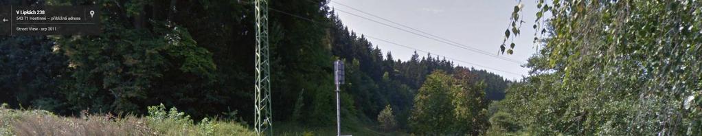 Obr. 2: Z místa měření (zdroj: Google Street View) 3 Provedení diagnostiky 3.