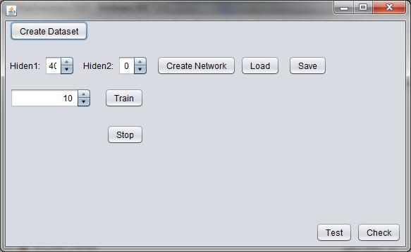 Ukázka GUI: načtení trénikové sady 2) Obsluha Create Dataset Otevře dialogové okno pro výběr složky s tréninkovou datovou sadou.