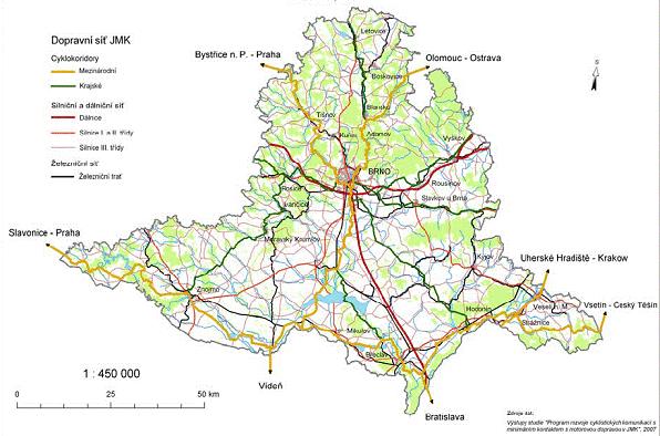 5 Obrázek 1: Přehled lokalit monitoringu návštěvnosti cyklostezek v Jihomoravském kraji v období 1. 1. 2016 30. 11.