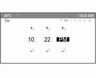 78 Přístroje a ovládací prvky Set date format (Nastavení formátu datumu): Mění zobrazení datumu mezi MM/DD/ YYYY (MM/DD/RRRR) 