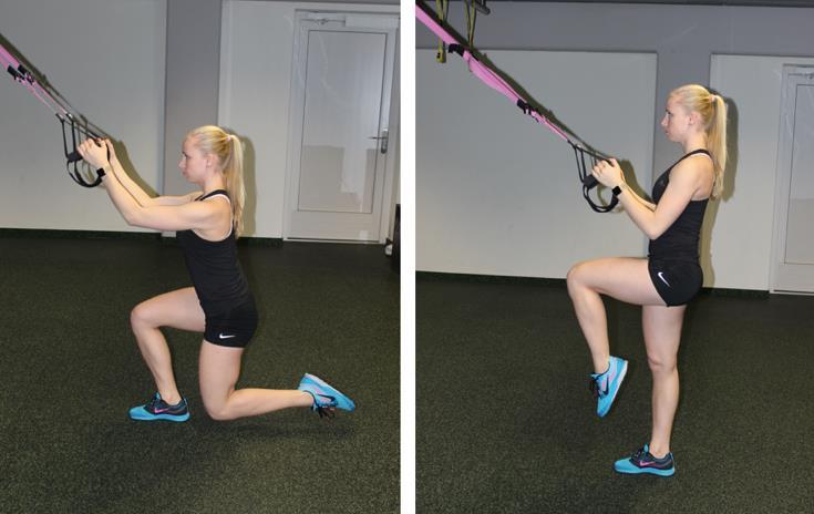 Obrázek 23 TRX Balance Lunge