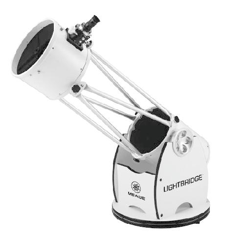 Konstrukční prvky teleskopu LightBridge / A LightBridge teleszkóp jellemzői / Budowa teleskopu LightBridge a 6 CZ. Okulár. Sestava okulárového výtahu. Přední část OTA (sestava optického tubusu).