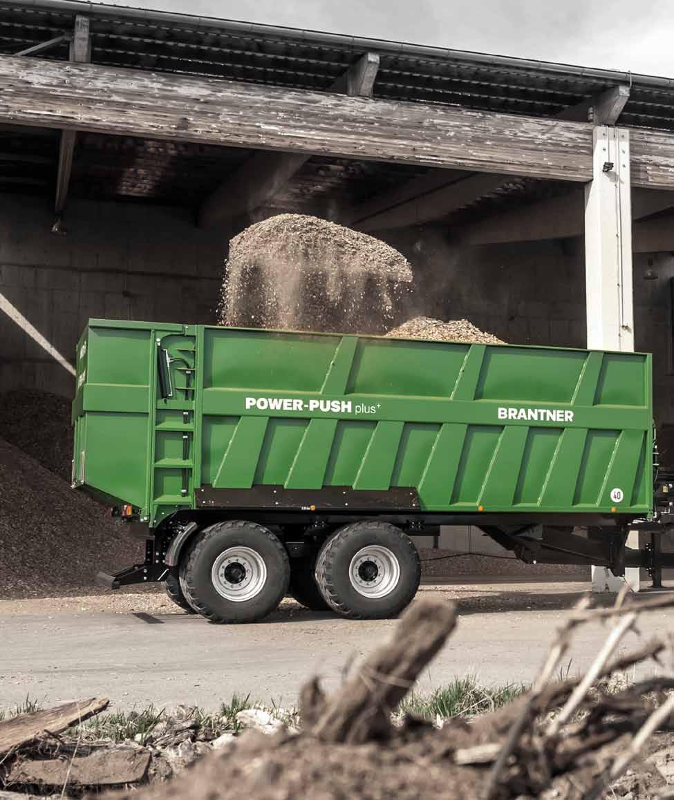 POWER-PUSH Enormní ložný objem při zachování krátké konstrukce umožňující vynikající jízdní obratnost. Budete ho milovat!