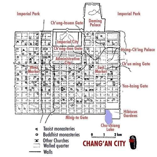 Chang'an = Si'an název = Trvalý mír nejstarší ze 4 velkých starověkých hlavních měst Číny založeno 202 př.n.l. krátce po prvním sjednocení Číny na vrcholu slávy, cca 750 n.