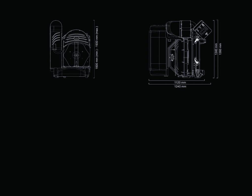 Popis výrobku: Rozměry: včetně ovládacího panelu šířka : 1360 mm 1340 mm hloubka: 1240 mm výška min. 1600 mm (při minimální páskovací výšce) výška max.