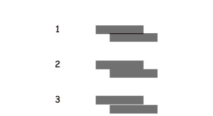 Údržba tiskárny 3. Vyberte Údržba > Vyrovnání hlavy. 4. Vyberte Svislé zarovnání nebo Vodorovné zarovnání, a podle pokynů na obrazovce vytiskněte vzorec zarovnání.