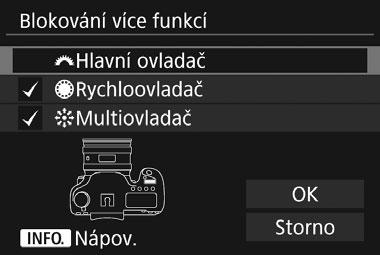 Chcete-li ji procházet, přidržte stisknuté tlačítko <B> a