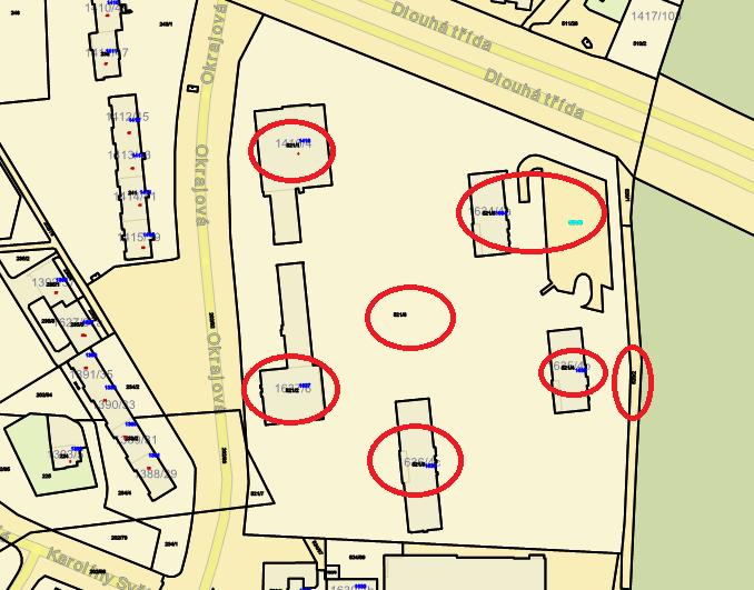 Pozn. 1) Údaje uvedené v částech 1 a 2 hodnotícího listu vychází z platného územního plánu a z aktuálních územně analytických podkladů.