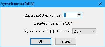 Kopírované fólie již nejsou řazeny na konec seznamu. Elementy jsou duplikovány a překrývají se, ale kopie je vypnuta, a proto nejsou tyto elementy pro aktuální práci relevantní.