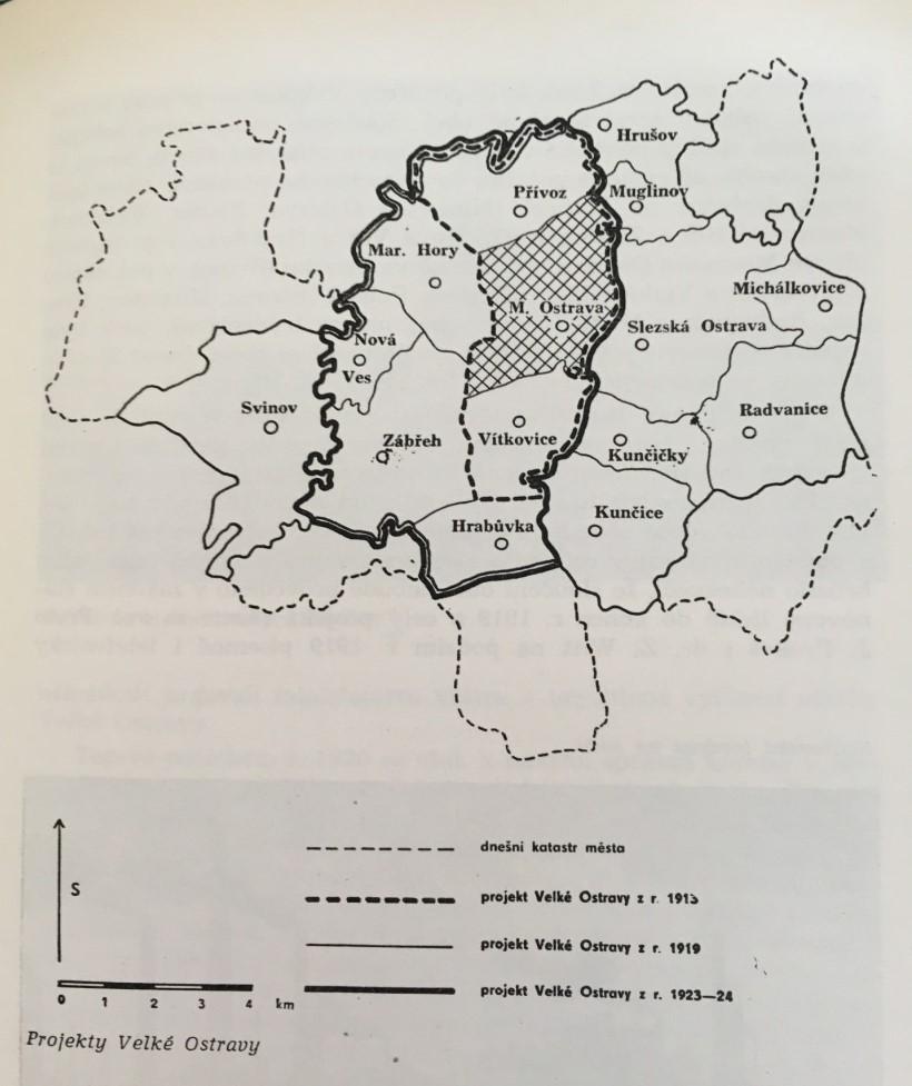 Z podnětu Jana Prokeše byla v dubnu 1919 svolána porada zástupců všech ostravských obcí, jež se měly podílet na vytvoření tzv. Velké Ostravy.