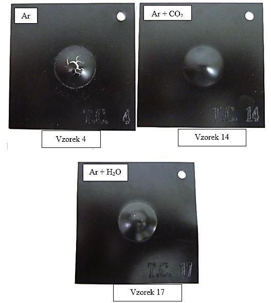 Z tabulky 6 je vidět že tendence a vlivy působení plazmy tam jsou a parametry jsou rozprostřeny pro konkrétní příměs. Je zde hodně variant s kombinacemi.