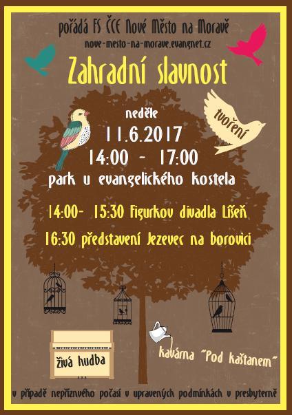 Oznámení čtenářům: Příští číslo našeho měsíčníku vyjde 9. července 2017. Uzávěrka je 30. června 2017.