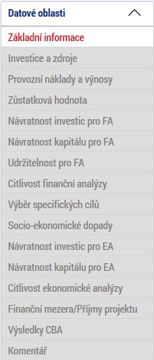 Diskontní sazby plněno automaticky. Stanovena ve výši 4 % (pro finanční analýzu) a 5 % (pro ekonomickou analýzu) centrálně Evropskou komisí.