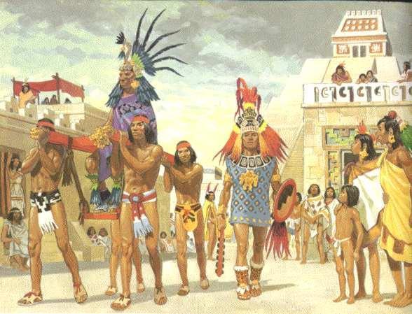 Kanibalismus u Aztéků aztéčtí kněží jako rituální zabijáci ve státem