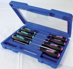 šroubováků TWIN PLAST LINE PROFI Screwdriver sets TWIN PLAST LINE PROFI 8584 00 8585 00 3,0 x 75 8004 01 4,0 x 100 8004 02 5,5 x 125 8004 03 8,0 x 175 8004 05 10,0 x 200 8004 07 TX 6 x 60 8081 06 TX