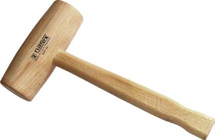 PALIČKY MONTÁŽNÍ ASSEMBLING MALLETS výměnné úderné konce z plastu či pryže plastové tělo či dřevěná lakovaná násada určeno pro zámečnické a klempířské práce