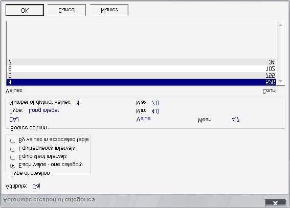 V okně definice atributu(obrázek 5.11) zvolte název atributu Name a název pro SDKLResult xx-result.