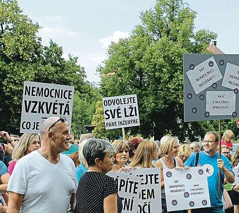 cz Spory o nemocnici Zaměstnanci se bojí o další osud špitálu a nesouhlasí s jeho nucenou správou PAVEL KŘIVOHLAVÝ ROUDNICE NAD LABEM Zaměstnanci i obyvatelé Roudnice se obávají o budoucnost svého