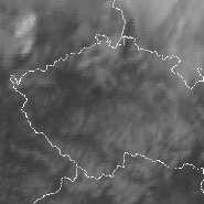 2 Meteorologickou situaci vypracoval ČHMÚ Přízemní vítr: Výškový vítr: Stav počasí: Dohlednost: Oblačnost: Turbulence: Výška nulové izotermy: FL 140 REG QNH: 1014 hpa VRB do 6 kt, místy severní až