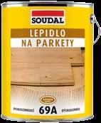 LEPIDLA Lepidlo na parkety 69A Snadno použitelná speciální hmota na bázi syntetických pryskyřic obsahující etylalkohol pro pevné protiskluzové lepení parket všeho druhu.