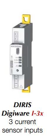Měření kvality elektrické energie K měření parametrů elektrických veličin byl zvolen systém DIRIS Digiware od firmy SOCOMEC.