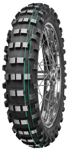 Pneumatiky pro enduro extreme Pneumatiky pro enduro extreme EF-07 Super light Pneumatika EF-07 Super Light (zelený pruh) je vyrobena z poněkud měkčí běhounové složky než v případě verze Super (žlutý