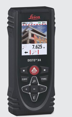 Leica DST 360 Změňte dálkoměr řady X na měřicí stanici P2P Měření z bodu do bodu (Point to Point P2P) Chytrý adaptér DST 360 je skvělý doplněk k vašemu Leica DISTO X3 a X4.