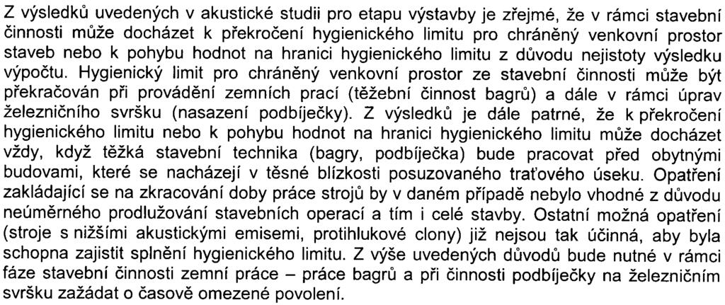 - 8 z 14 - S-MHMP-331300/2008/00PNI/EIAl552-2/Nov Stavba se nachází v èásti v nezastavìném a v èásti zastavìném území s tím, že v bezprostøední blízkosti stavby se nacházejí pøevážnì prùmyslové