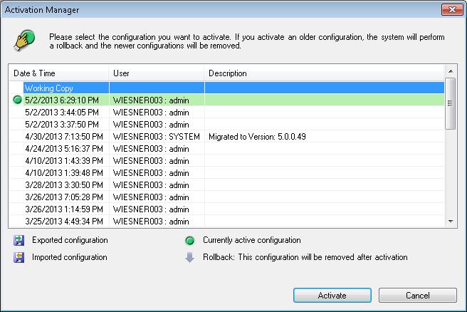 Bosch Video Management System Globální okna aplikace Configuration cs 59 14 Globální okna aplikace Configuration Tato kapitola obsahuje informace o některých základních oknech dostupných v aplikaci