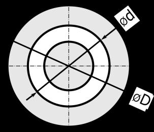 5.2 Kruhové tlumiče s jádrem GDE: Typ tlumiče Rozměry [mm] 1) Hmotnost [kg] 2) / Součinitel tlakové ztráty [-] 3) d D LN 4) LT = 1000 [mm] LT = 1500 [mm] LT = 2000 [mm] GDE 200 199 400 30 až 40 17,6