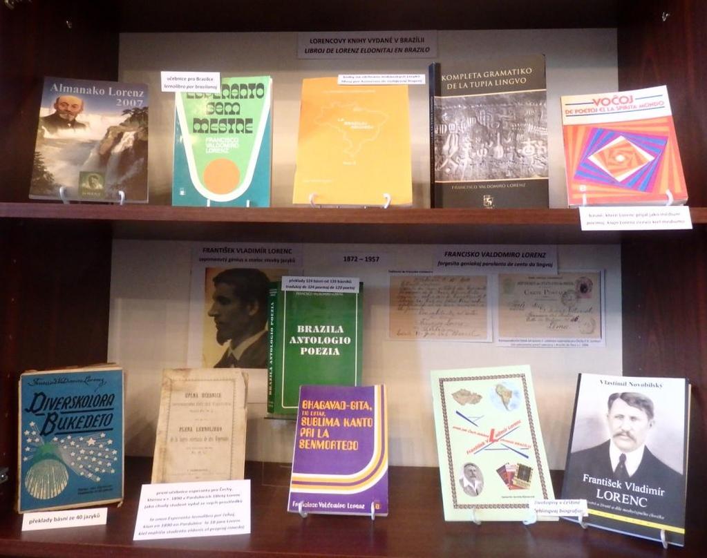 Lorence mohou navštívit Muzeum esperanta ve Svitavách, kde je mu věnována část expozice a v jehož odborné knihovně čítající téměř 20 tisíc knihovních jednotek lze nalézt