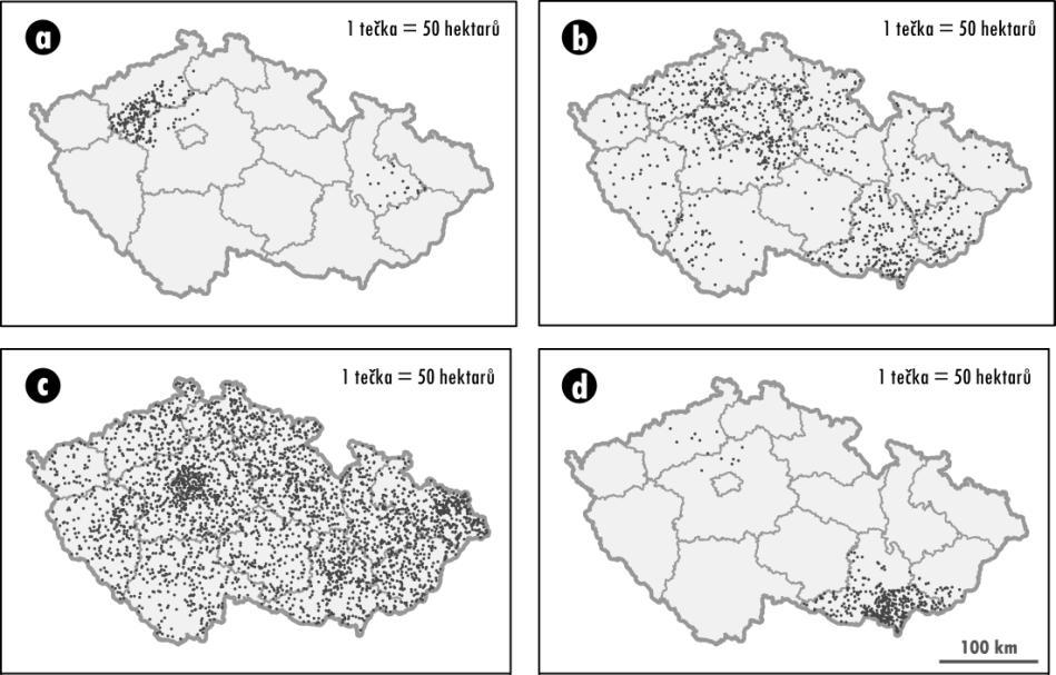 Kategorie zemědělské půdy Základní kategorie Dílčí kategorie orná půda trvalé kultury sady zahrady Vysvětlení velké sady ovocných stromů s převahou produkce pro trh a nikoli pro vlastní spotřebu