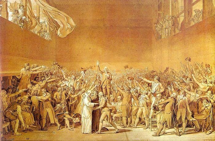 Politické aspekty Pravice a levice Pojmy mají své historické kořeny v období Velké francouzské