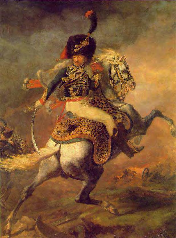 Théodor Géricault (1791-1824), Důstojník gardových