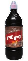Použitím nedochází k narušení povrchu kovových ani skleněných částí materiálů 500 ml 1061050 PE-PO čirý lampový olej PE-PO lampový olej Čirý je určený pro všechny
