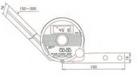 Standardní příslušenství Popis 187-106 Vodicí rameno 150 mm, 150mm/6", metrické/palcové 187-107 Vodicí rameno 300 mm, 300mm/12", metrické/palcové 950750 Držák pro výškoměry a orýsovací přístroje pro