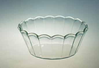 dolní průměr bottom diameter: výška výrobku height: tloušťka skla glass thickness: 86 68 13 1,8 Miska osmnáctihran Dish