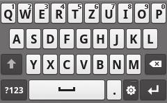 Číslo Funkce 4 Odstranění znaků. 5 Nový řádek. 6 Zadání textu hlasem; tato ikona je dostupná pouze pokud aktivujete funkci hlasového vkládání pro klávesnici Samsung.