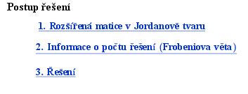 \begin{eqnarray} B2 x_1+ C2 x_2+ D2 x_3 &=& F2 \\ B3 x_1+ C3 x_2+ D3 x_3 &=& F3 \\ B4 x_1+ C4 x_2+ D4 x_3 &=& F4 \\ \end{eqnarray} Nyní si nastavíme proměnnou, která bude řídit zobrazování