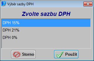 Prodej více položek Více položek můžete prodat buď postupným sejmutím jednotlivých položek, nebo zadáním počtu, stiskem klávesy * a sejmutím kódu. Např.