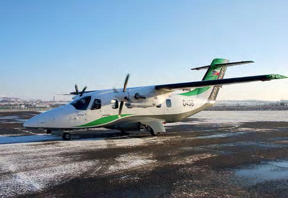 Testovací jednička EV-55M Outback na kunovické ranveji. lečnosti Pamco Int podnikatele Pavla Musely zůstalo 49 procent.