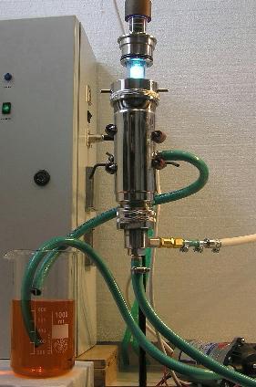 Photocatalytic reactor APF II Product of MIKROPUR Hradec Kralove The scheme